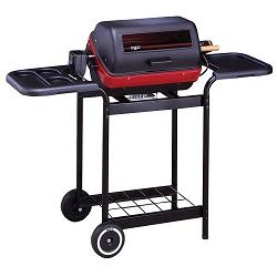 meco 9359w deluxe electric cart bbq grill deal